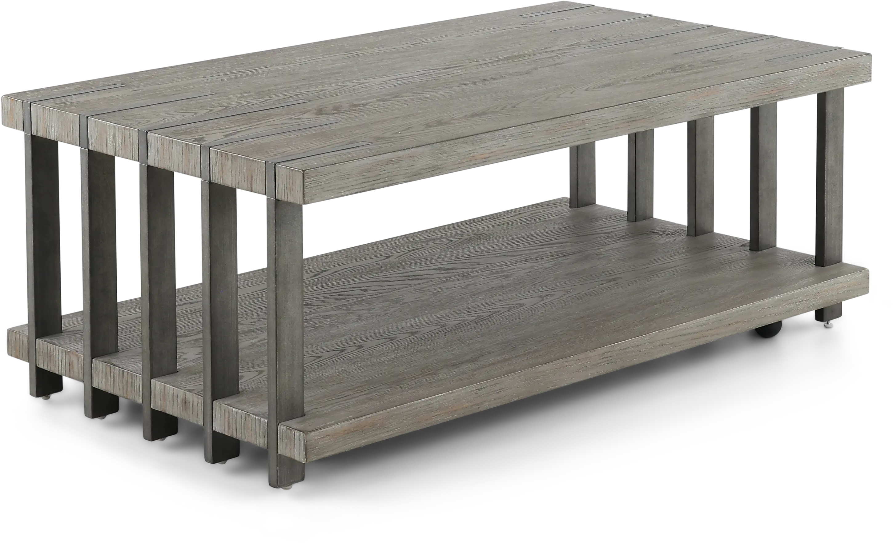 Eldridge Weathered Gray Coffee Table