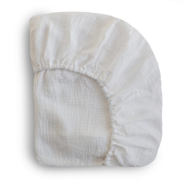 Mushie Extra Soft Muslin Crib Sheet