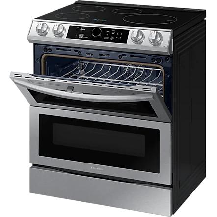  30-inch Slide-in Electric Induction Range with WI-FI Connect NE63T8951SS/AC