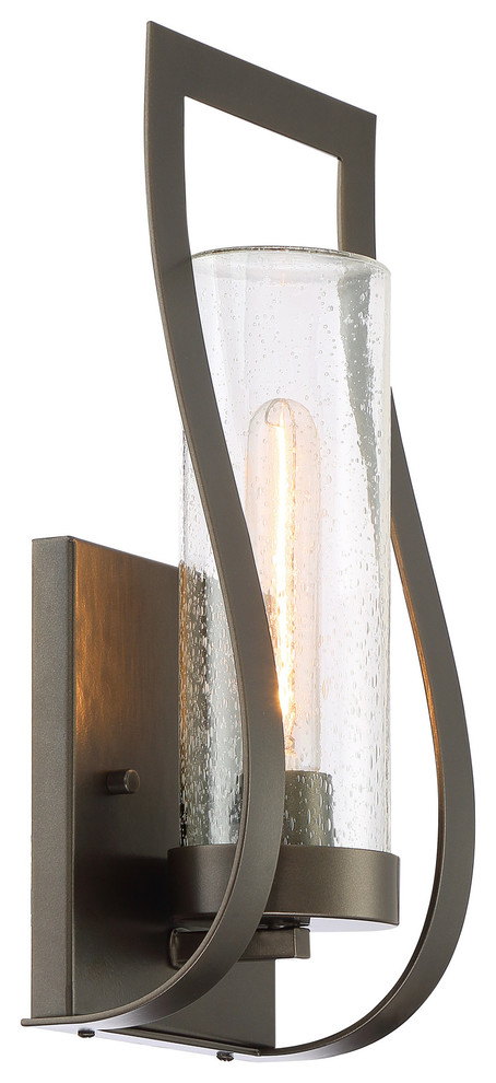 Designers Fountain 94892 Weaver 1 Light 7 quotTall Outdoor Wall   Transitional   Outdoor Wall Lights And Sconces   by Buildcom  Houzz