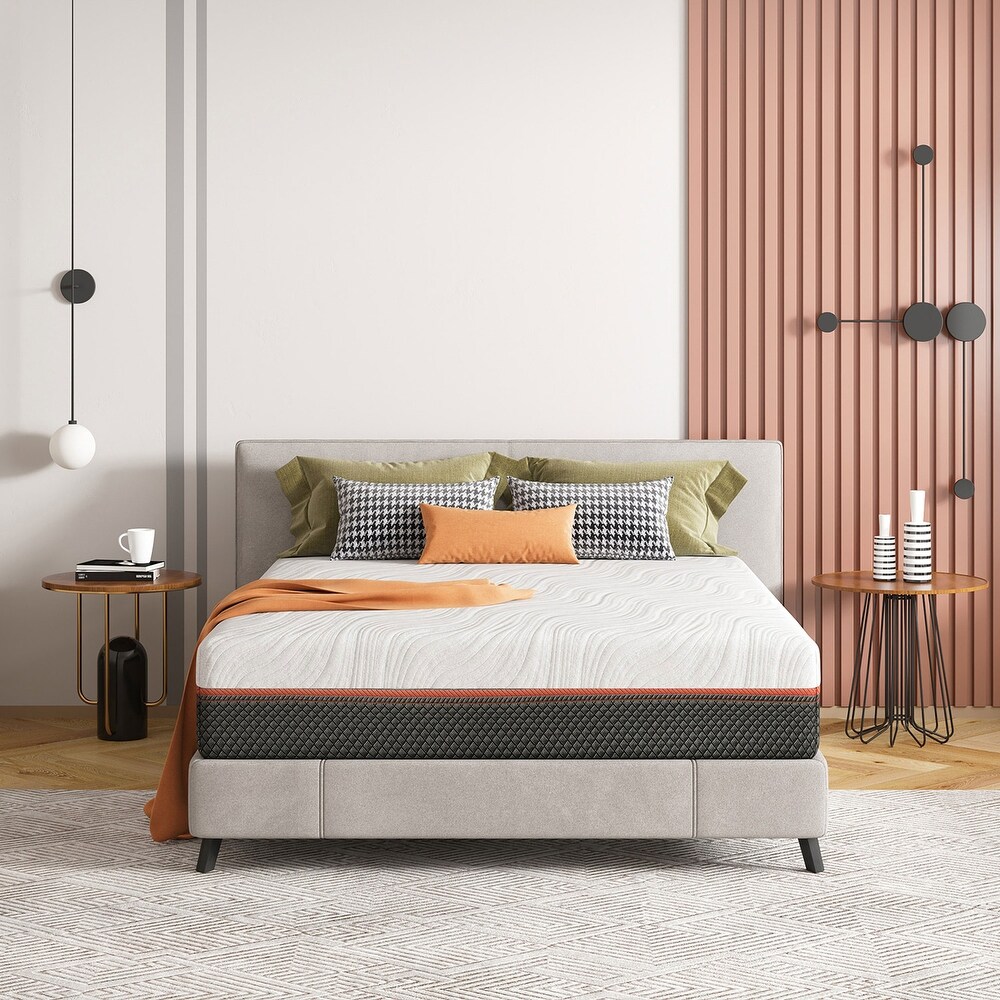 Sweetnight 12 inch Hybrid Memory Foam Innerspring Mattress