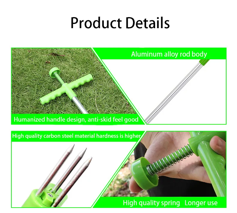 High Quality Long Handle Weed Remover Portable Garden Planting Outdoor Yard Grass Root Garden Tools For Weeding