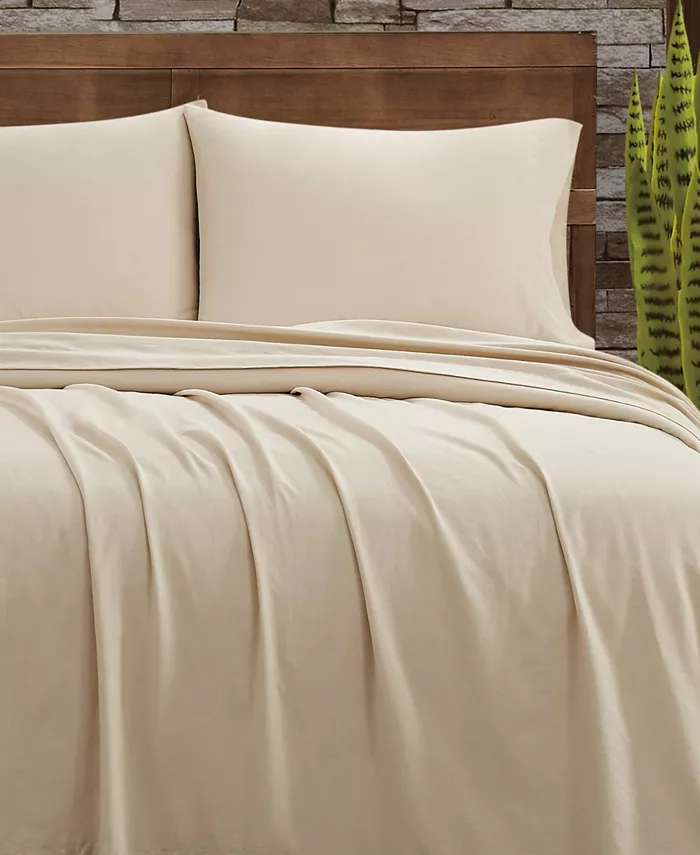 Frye Cotton Linen 3 Piece Sheet Set， Twin