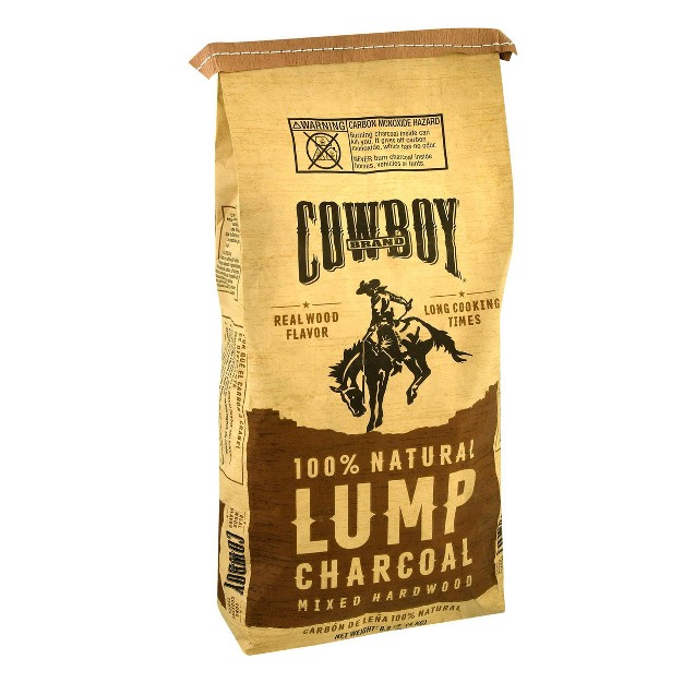 Cowboy 8 8lb Hardwood Lump Charcoal