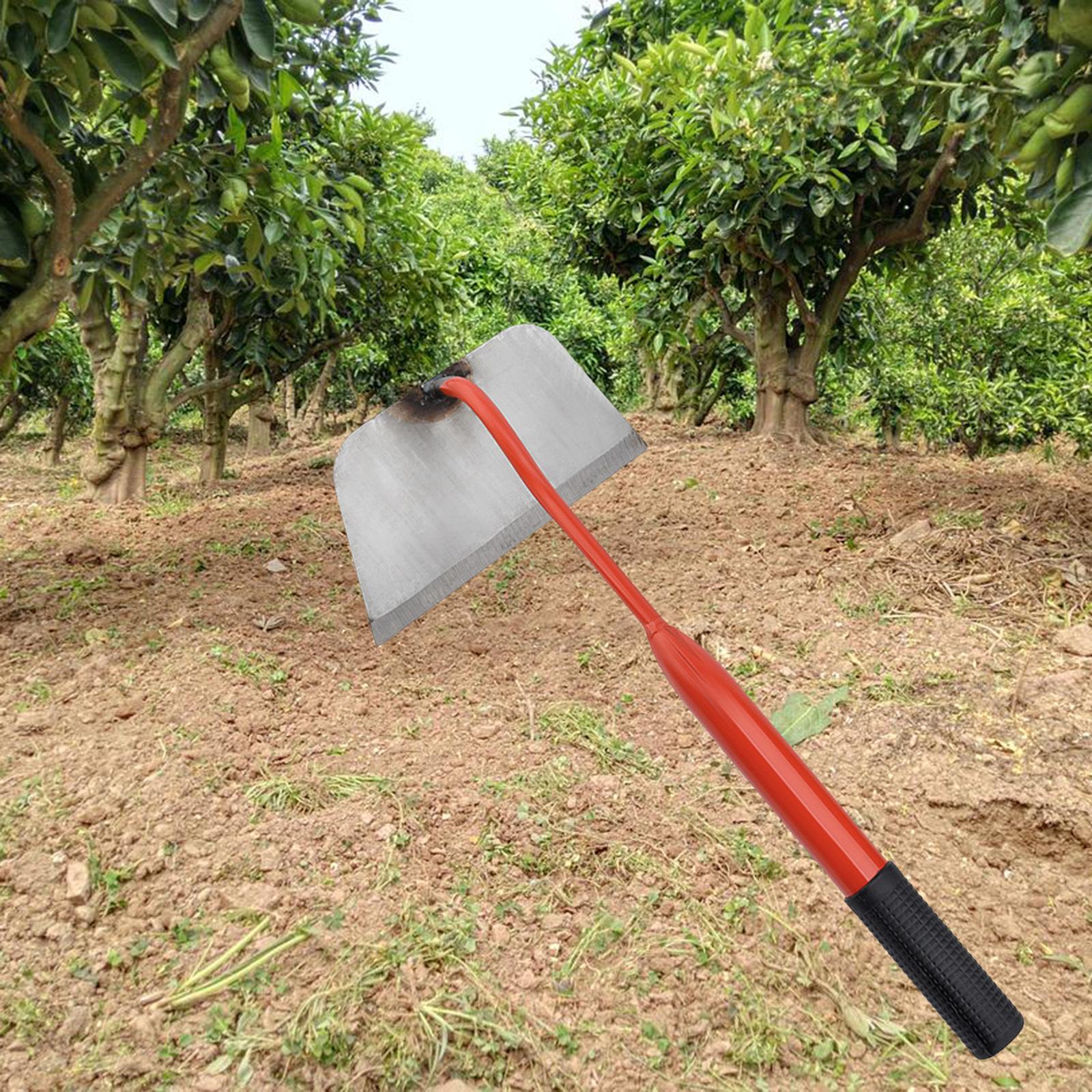 Hoe Hand Weeder Tool Loosening Planting, Cultivator Cultivating Vegetable Plowing Plow, Tilling Gardening Mini Plow Welded Hoe 18cm