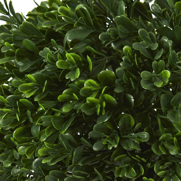 Indoor outdoor Boxwood Topiary Artificial Plant Nearly Natural