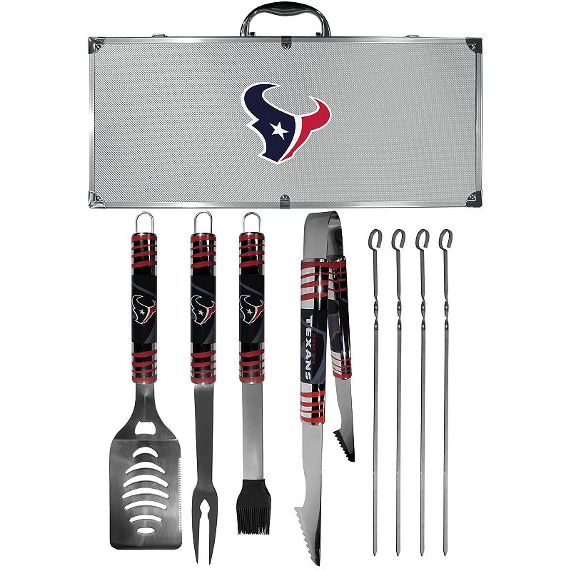 Houston Texans Tailgater 8-Piece BBQ Grill Set