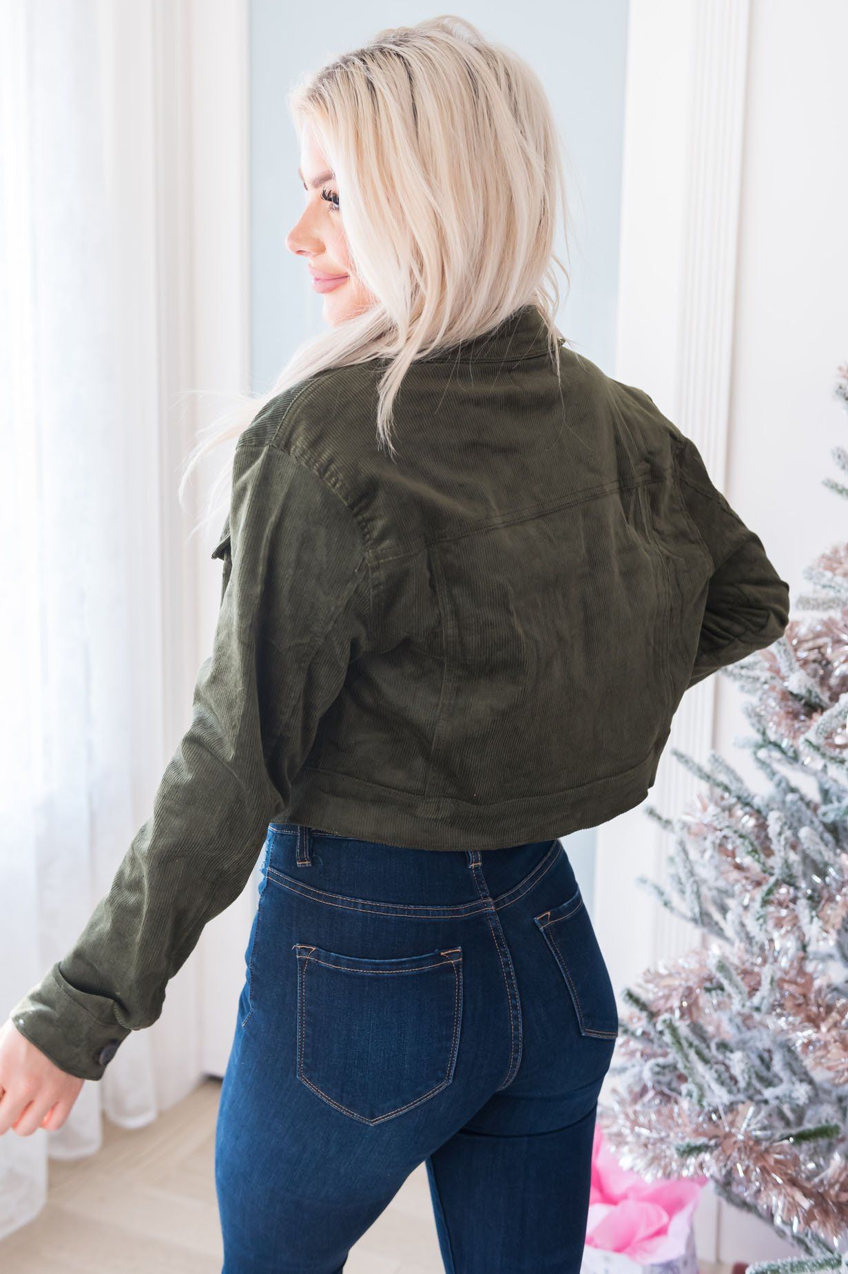 Make A Statement Modest Corduroy Jacket