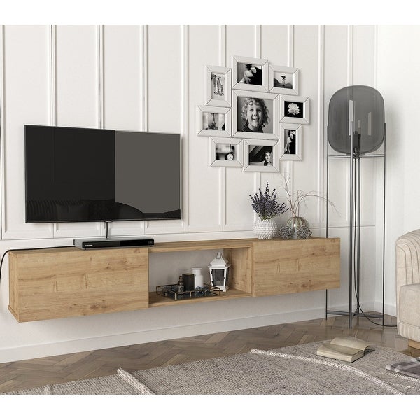 Hilly Wall - Mounted Modern Floating 71