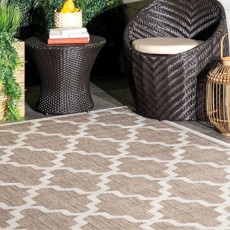 nuLOOM Gina Moroccan Trellis Indoor Outdoor Rug