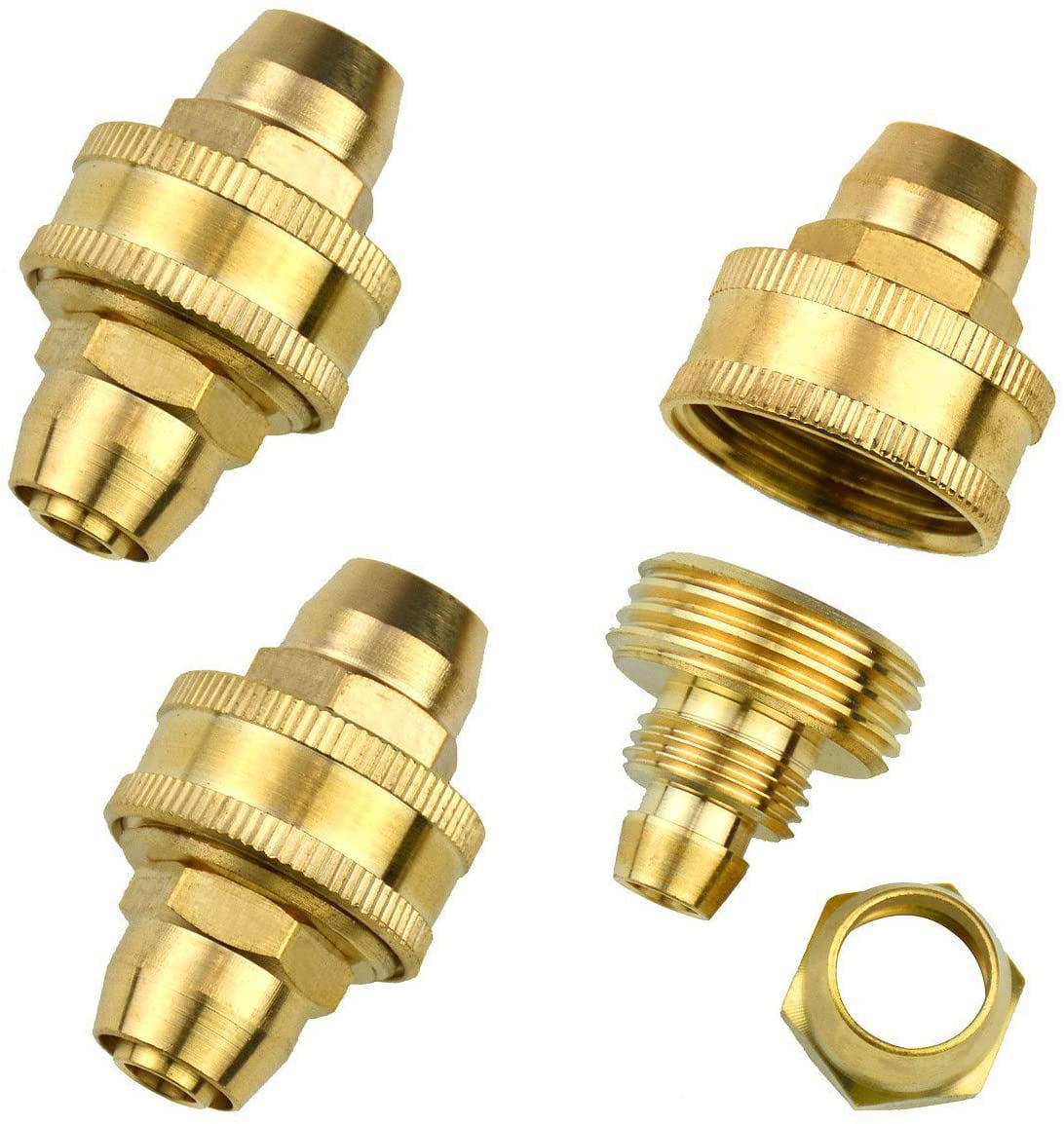 3Sets Brass 3/8