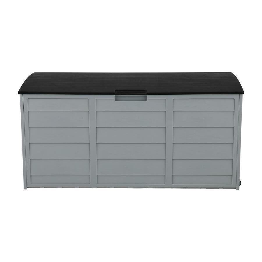 Outdoor Storage Deck Box, Large Chest Bin Patio for Garden 69-Gal Container