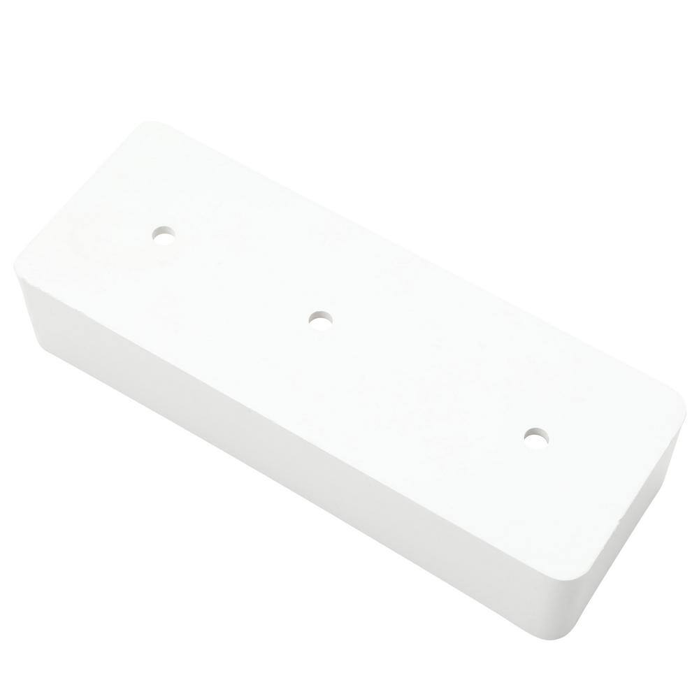 Barrette Outdoor Living Transition Bracket White for 2 in. x 6 in. Rail 73025554