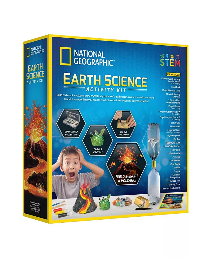 National Geographic Earth Science Activity Kit