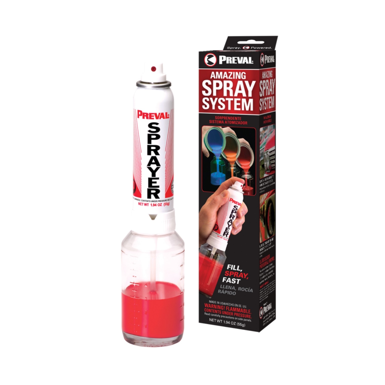 Preval 60 psi Aluminum Paint Sprayer System