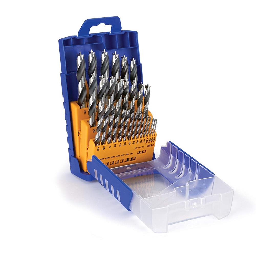 Chrome Vanadium Wood Twist Drill 29-Piece Set