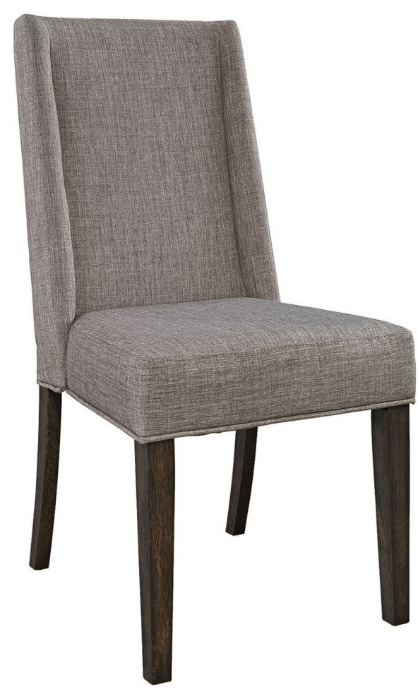 Liberty Furniture Double Bridge Upholstered Side Chair   Set of 2   Transitional   Dining Chairs   by Unlimited Furniture Group  Houzz