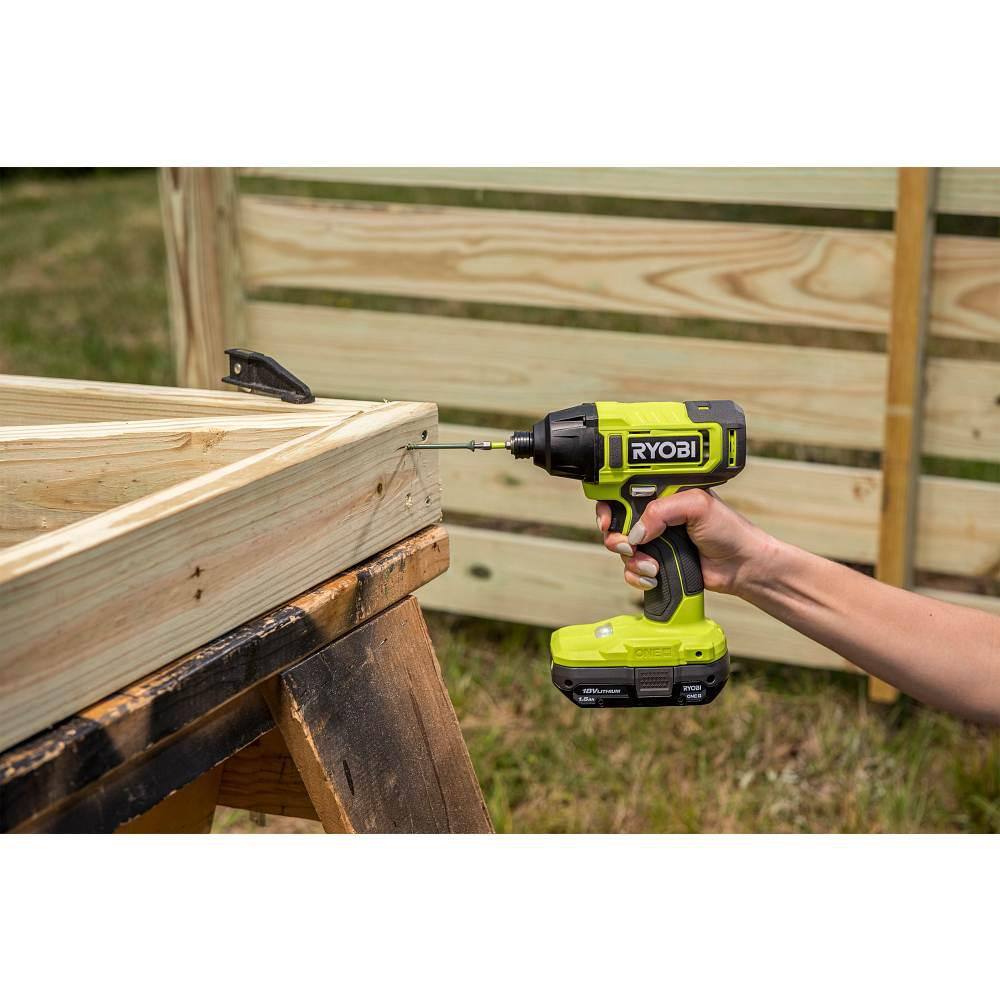 RYOBI ONE+ 18V Cordless 14 in. Impact Driver (Tool Only) PCL235B