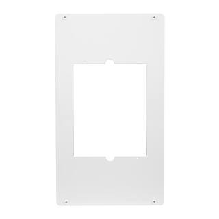 Cadet Com-Pak Series 110 in. x 12 in. x 21 14 in. Metal Adapter Plate White SAMW