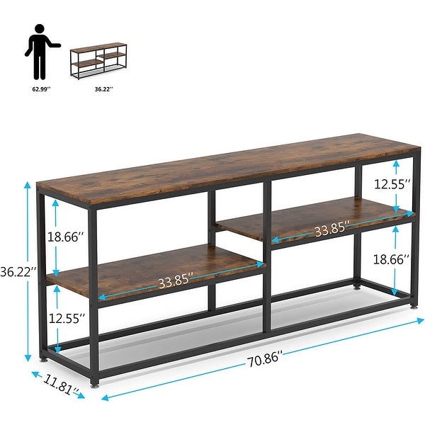 Sofa Table， Extra Long Narrow Console Table Behind Sofa Couch