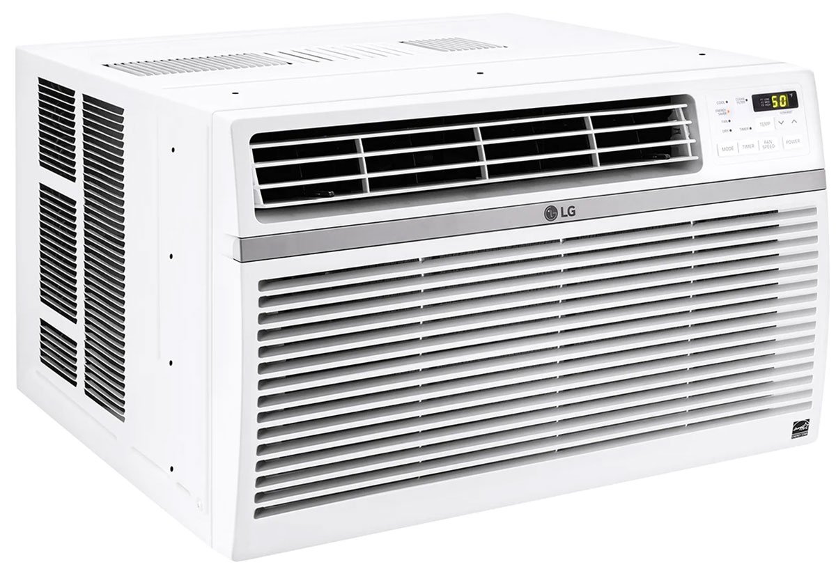 LG 10，000 BTU 12.1 EER 115V Window Air Conditioner