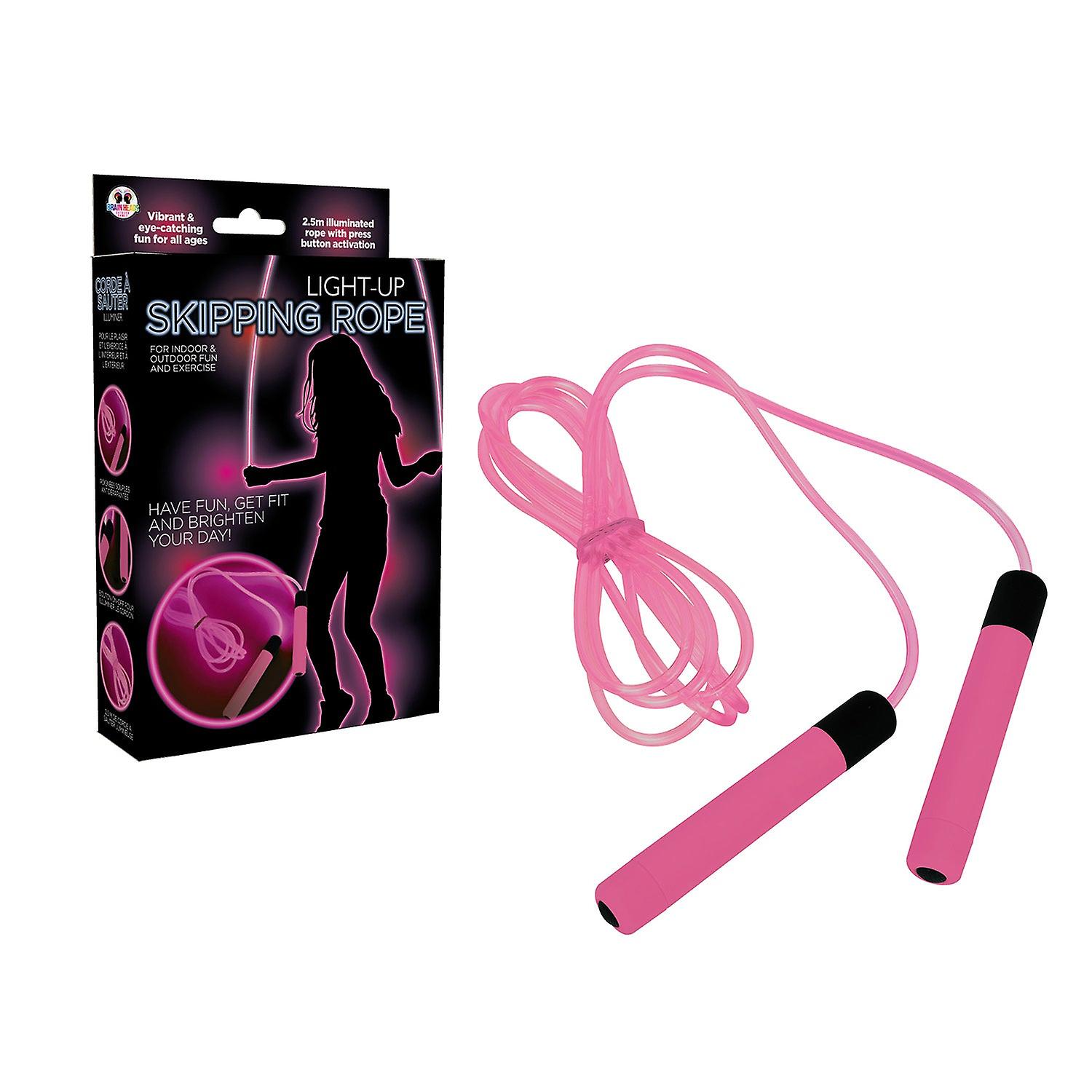 Funtime - light-up skipping rope pink