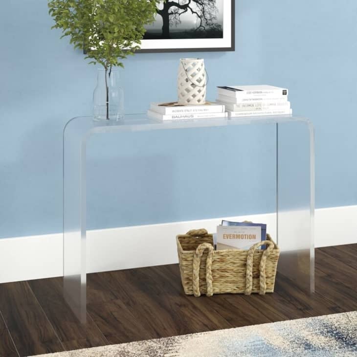 Acrylic Medium Console Table - 30