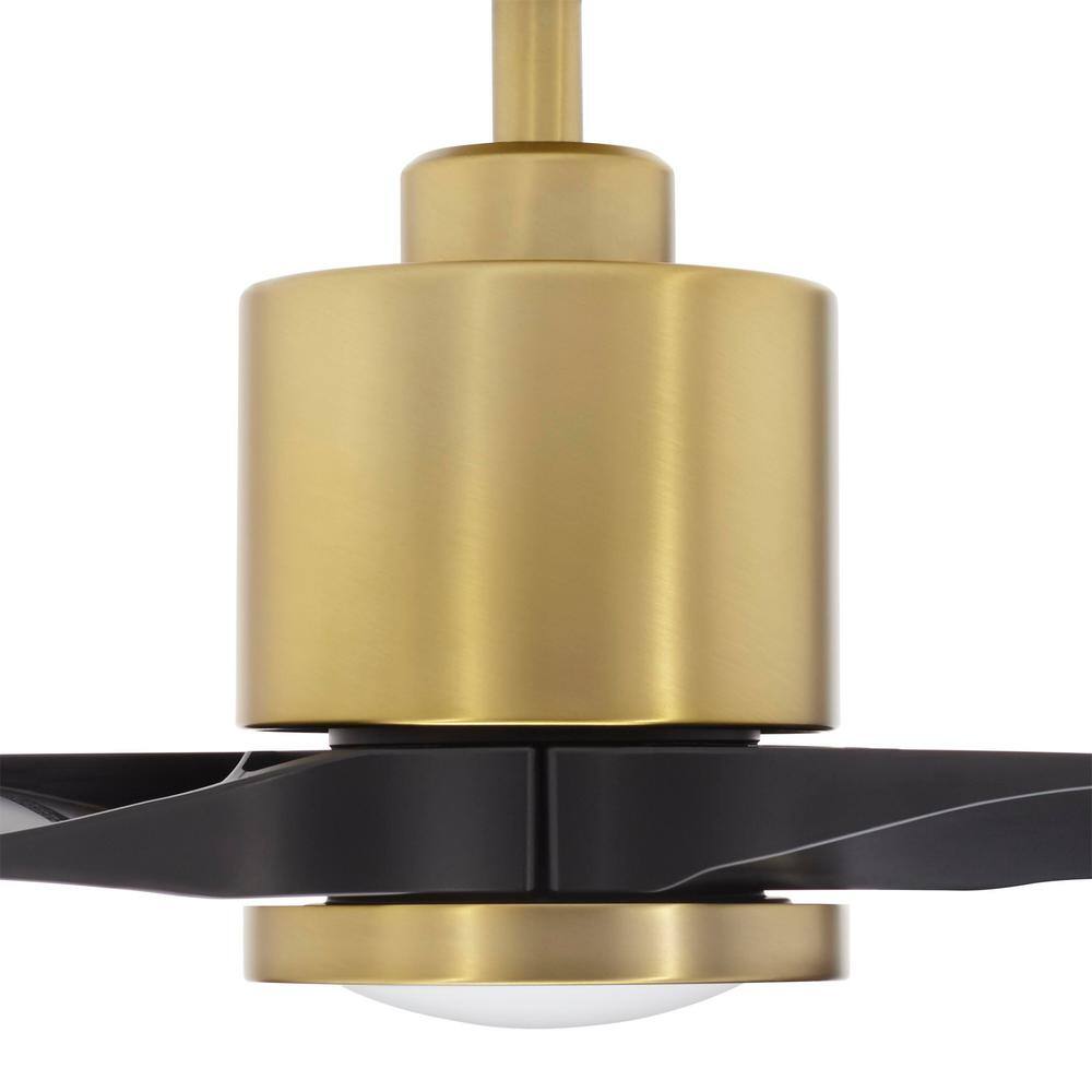 Home Decorators Collection Triplex 60 in. LED Brushed Bronze Ceiling Fan with Light YG749-BRB