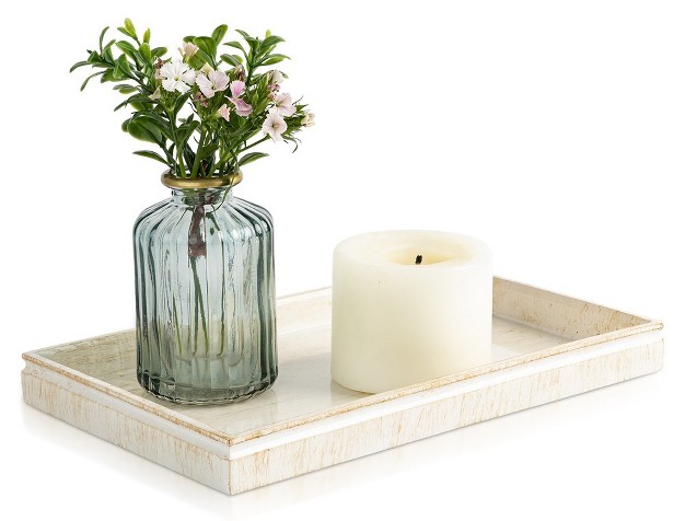 Creative Scents Rustic Luxe Decorative Coffee Table Tray