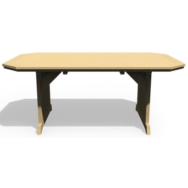 4' x 6' English Garden Dining Table - 4' x 6' -  - 36116031