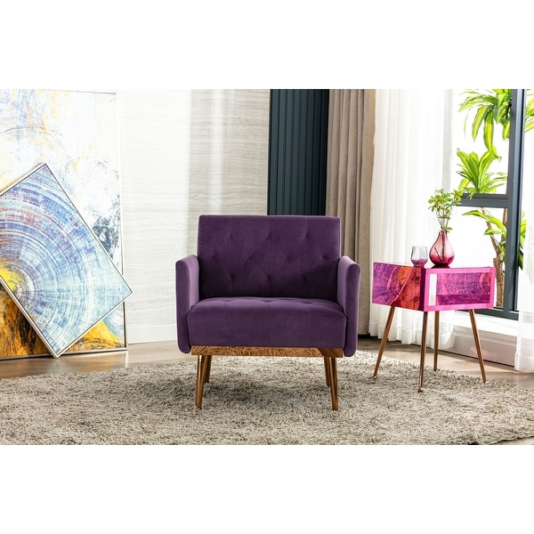 Living Room Modern Velvet Accent Chair