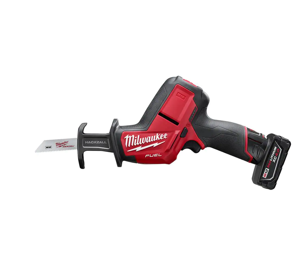 Milwaukee 2520-21XC-48-11-2460 M12 FUEL 12V Lithium-Ion Brushless Cordless HACKZALL Reciprocating Saw Kit with 6.0Ah Battery