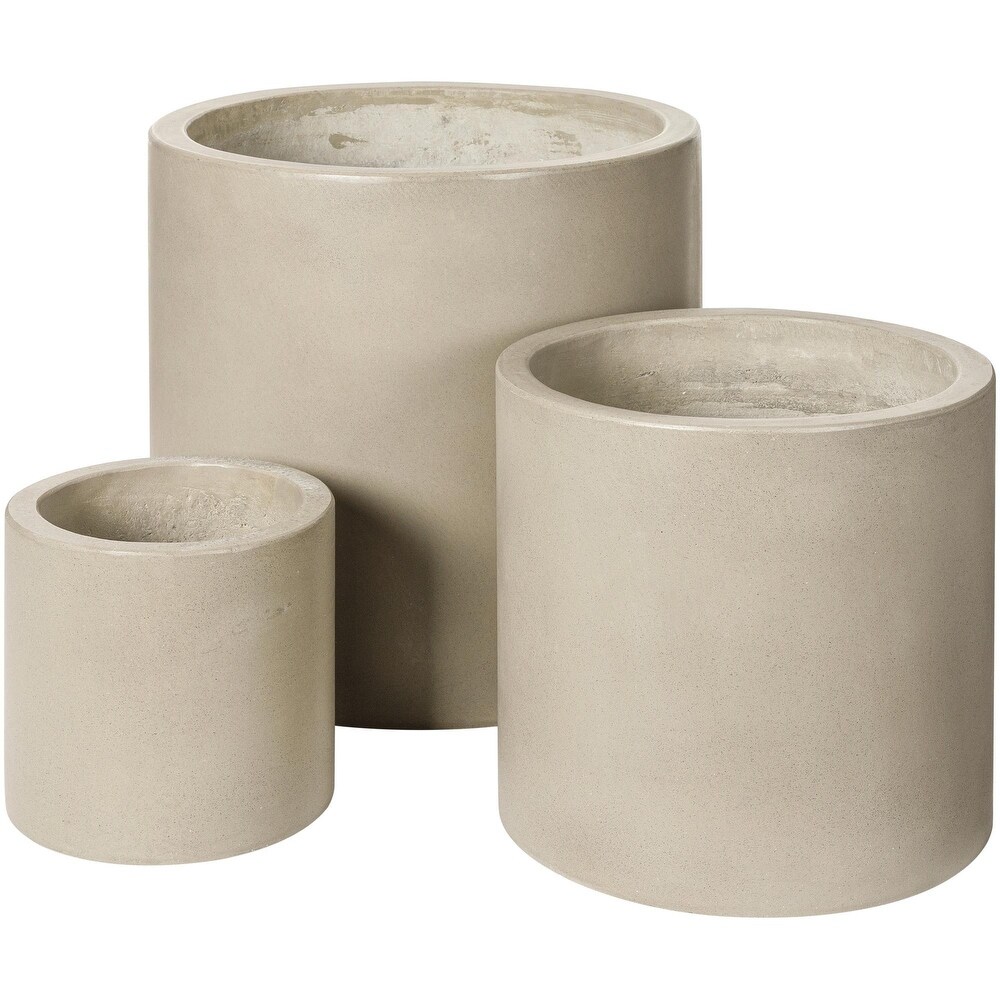 Monson Concrete Planter Set   8\