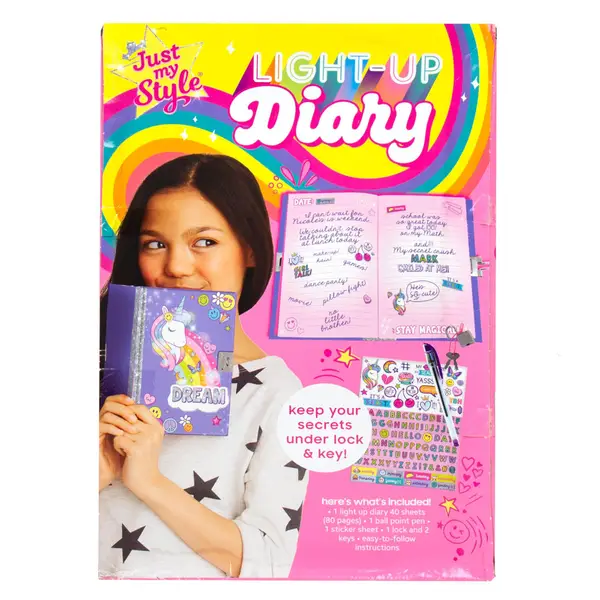 Horizon Group Just My Style Light-Up Diary