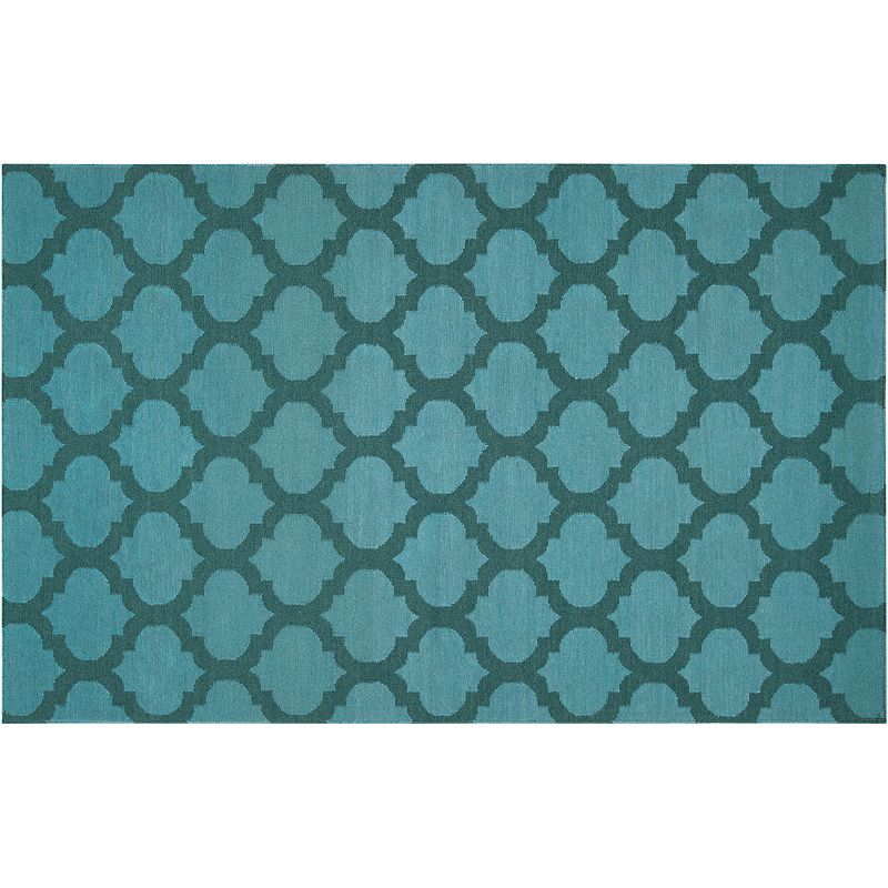 Artisan Weaver Mirabel Lattice Reversible Wool Rug