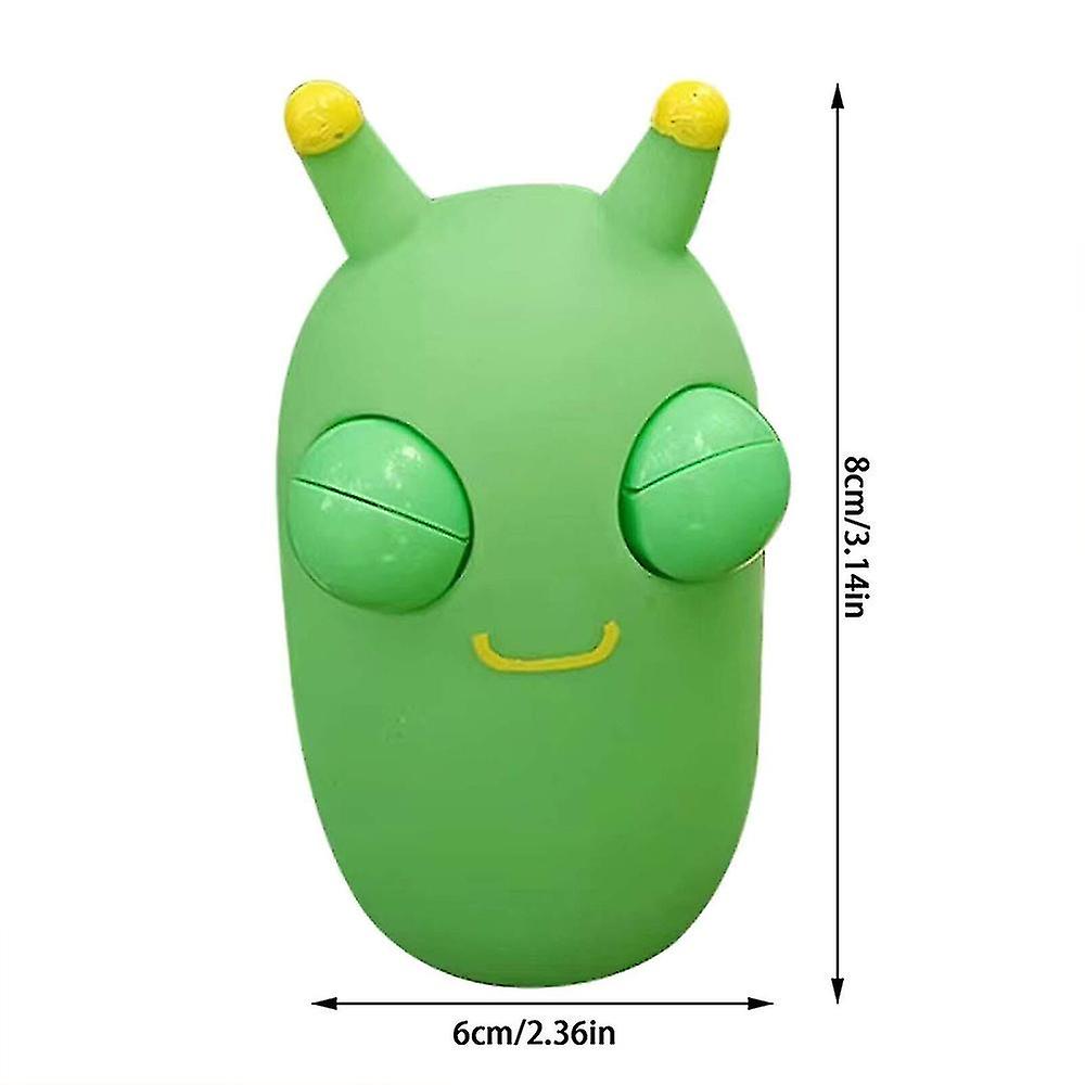 Squishy Squeeze Toys Popping Out Eyes Squeeze Toy， Hand Novelty Toys Green Fun Children's Sensory Fidget Toys Used To Relieve Stress，anxiety，autism To