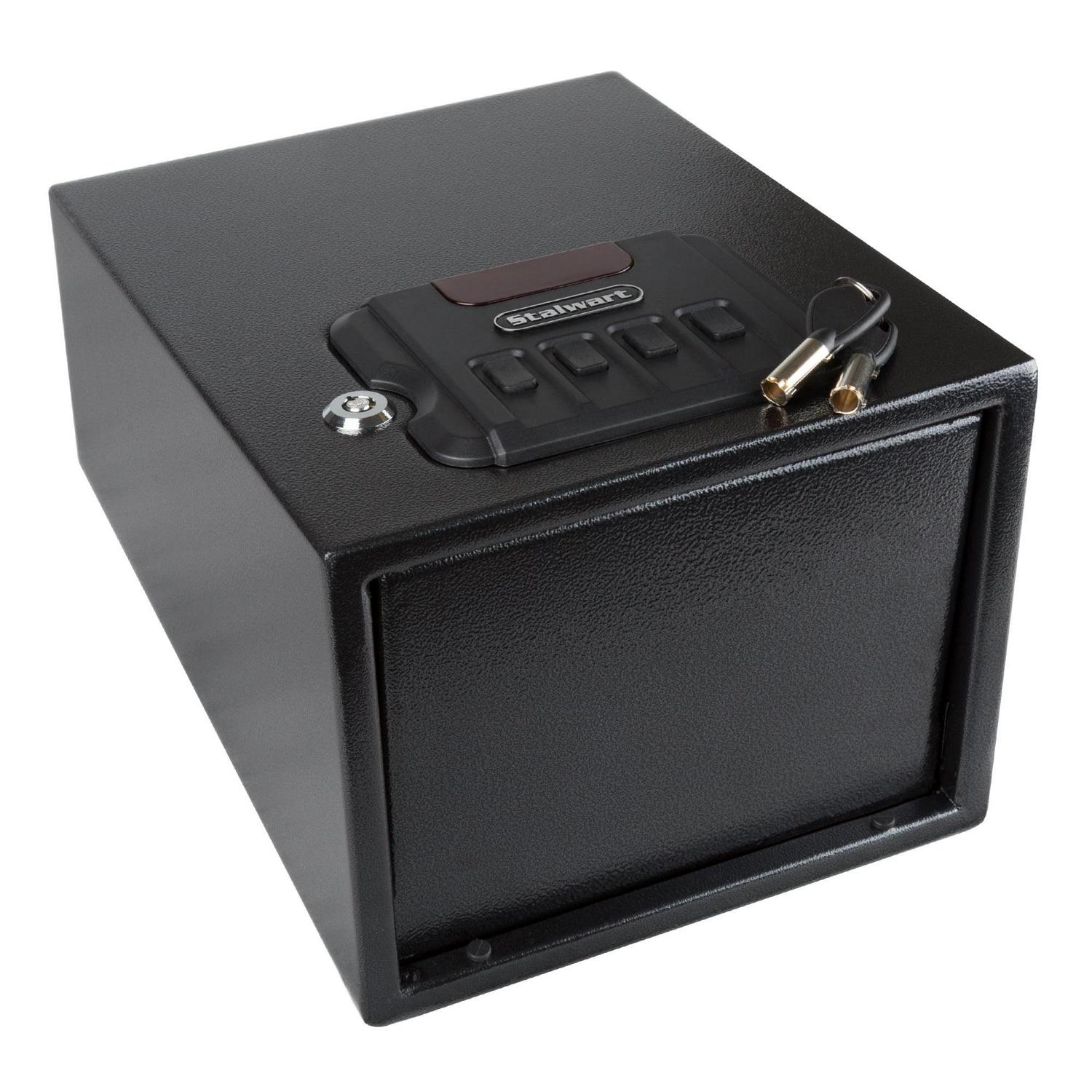 Stalwart Gun Safe with Digital Lock and Manual Override Keys