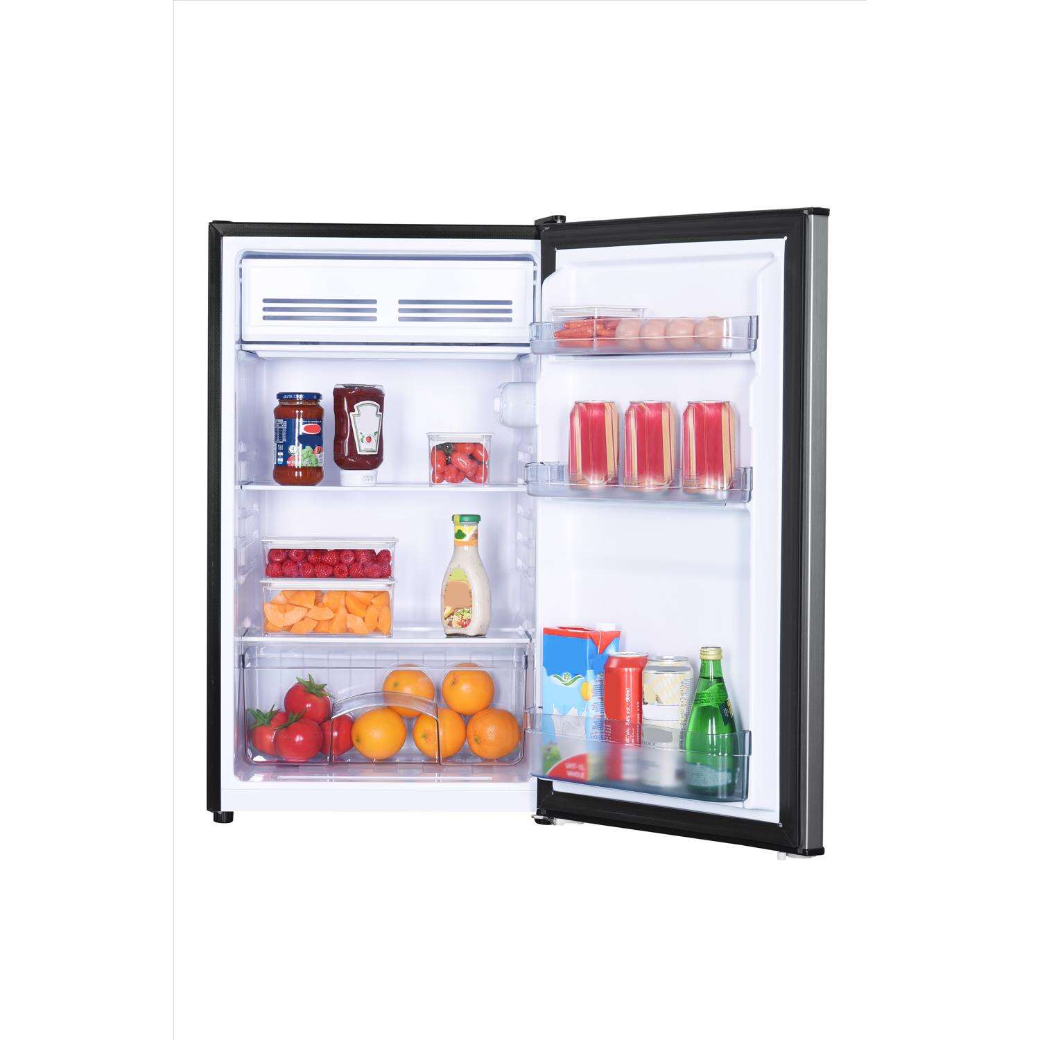 Danby Diplomat 4.4 ft Silver Stainless Steel Compact Refrigerator 115 W