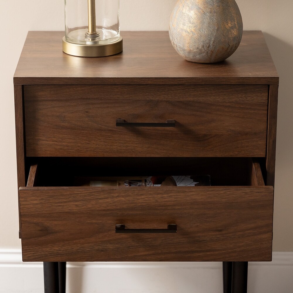 Middlebrook Notto Mid century Nightstand (Set of 2)