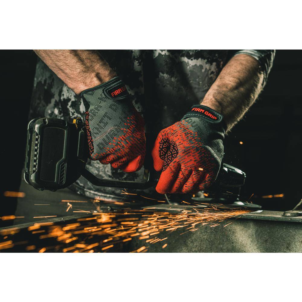 FIRM GRIP Medium Dura-Knit Work Gloves 65126-06