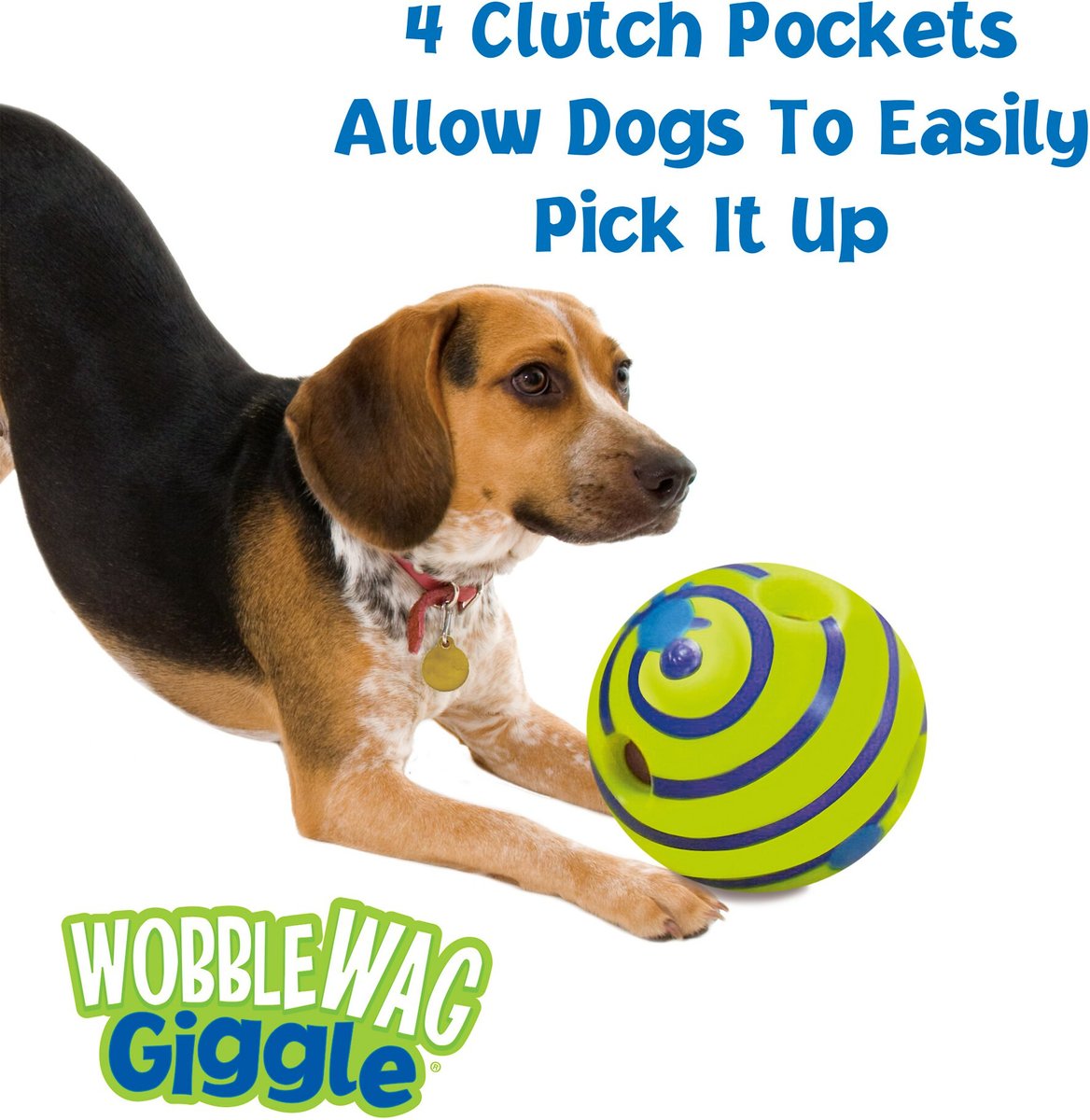 As Seen on TV Wobble Wag Giggle Ball Dog Toy