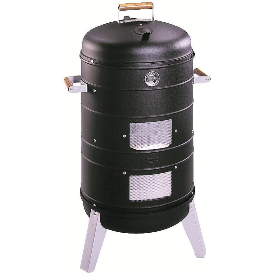 Americana by Meco 2 In 1 Charcoal Water Smoker Grill