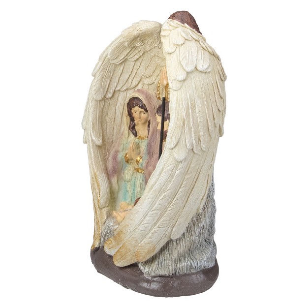 Northlight 11 25 Holy Family And Angel Christmas Nativity Table Decoration