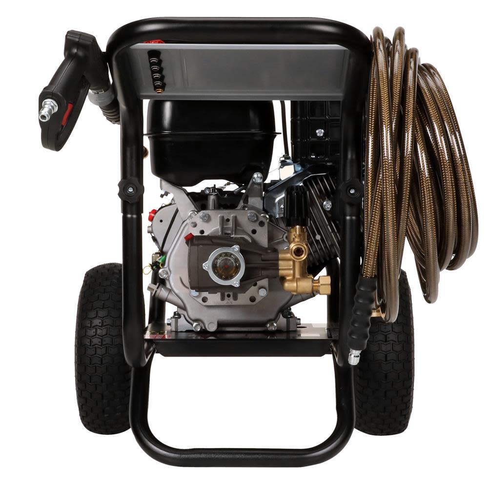 PowerShot 4400 PSI at 4.0 GPM SIMPSON 420cc with AAA Triplex Plunger Pump Cold Water Professional Gas Pressure Washer ;