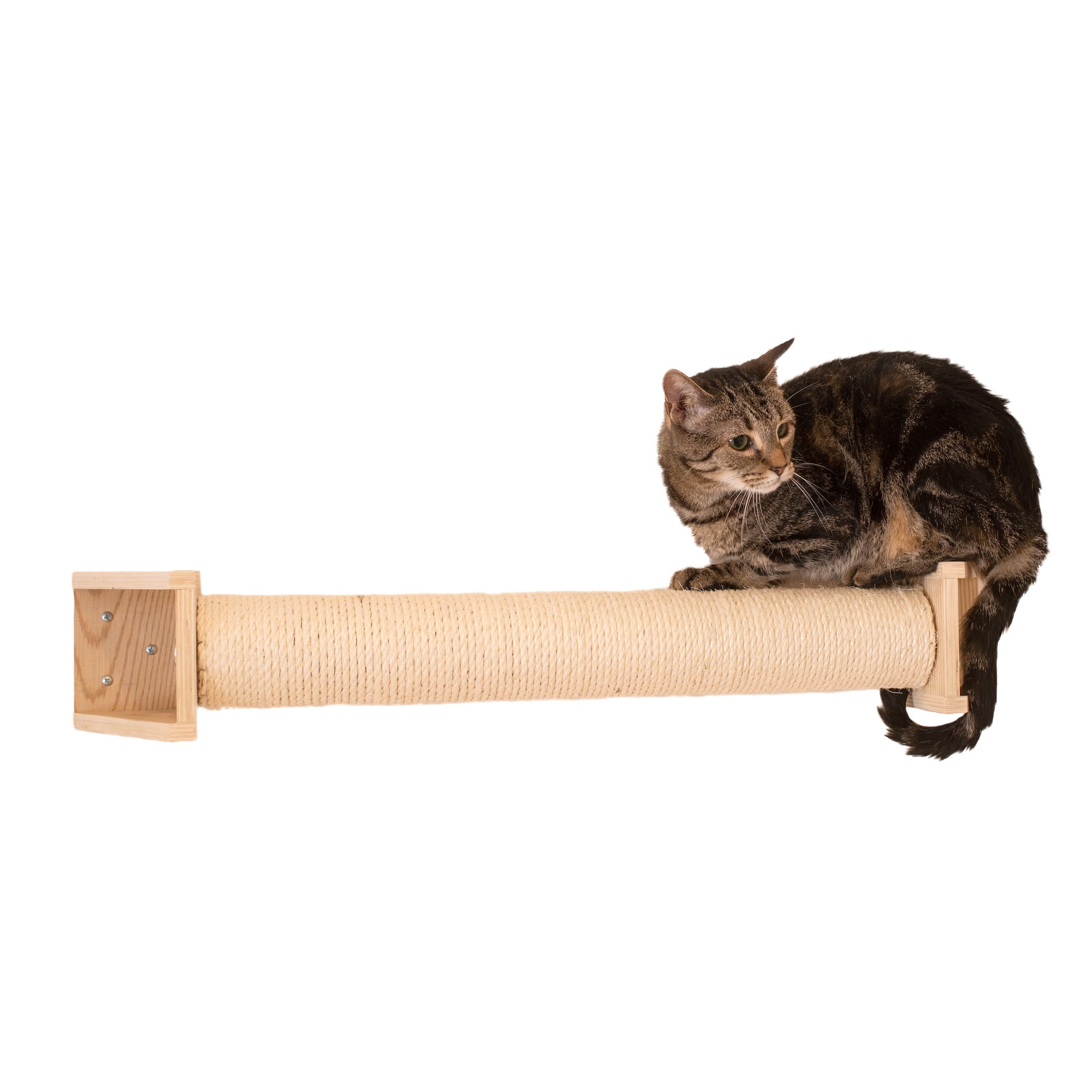 Armarkat Real Wood Cat Wall Scratching Post， 4