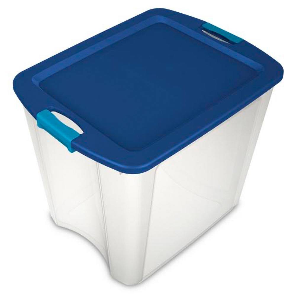 Sterilite 26 Gal. Latch and Carry Storage Tote Box Container (8-Pack) 8 x 14489604