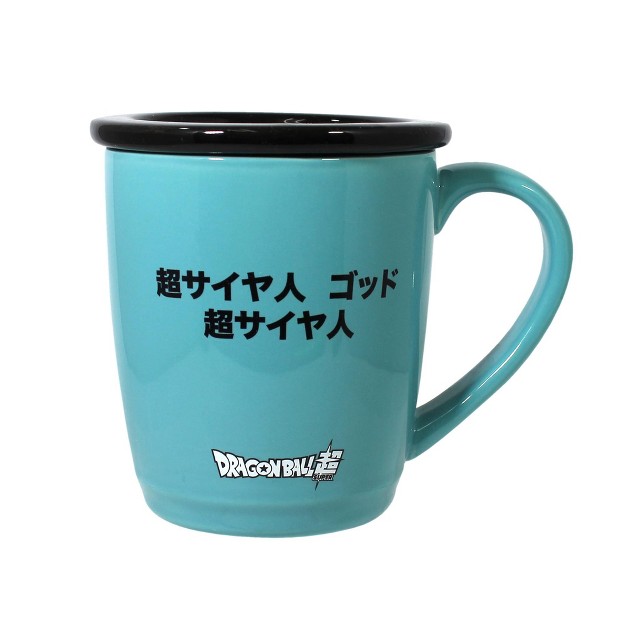 Just Funky Dragon Ball Super Goku 14oz Ceramic Coffee Mug And Coaster Set