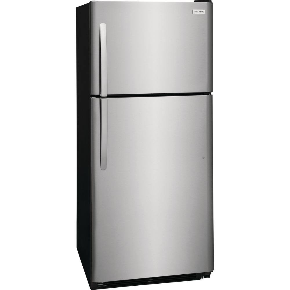 Frigidaire 30 in. 20.4 cu. ft. Top Freezer Refrigerator in Stainless Steel FRTD2021AS