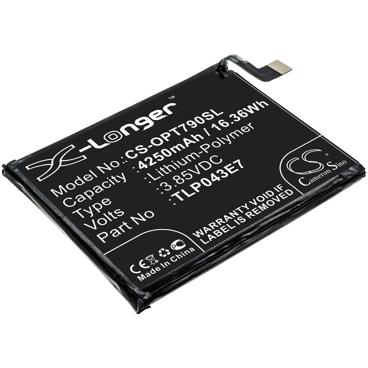 Alcatel T790H T790S T790W T790Y T790Z Replacement Battery BatteryClerkcom Mobile Phone