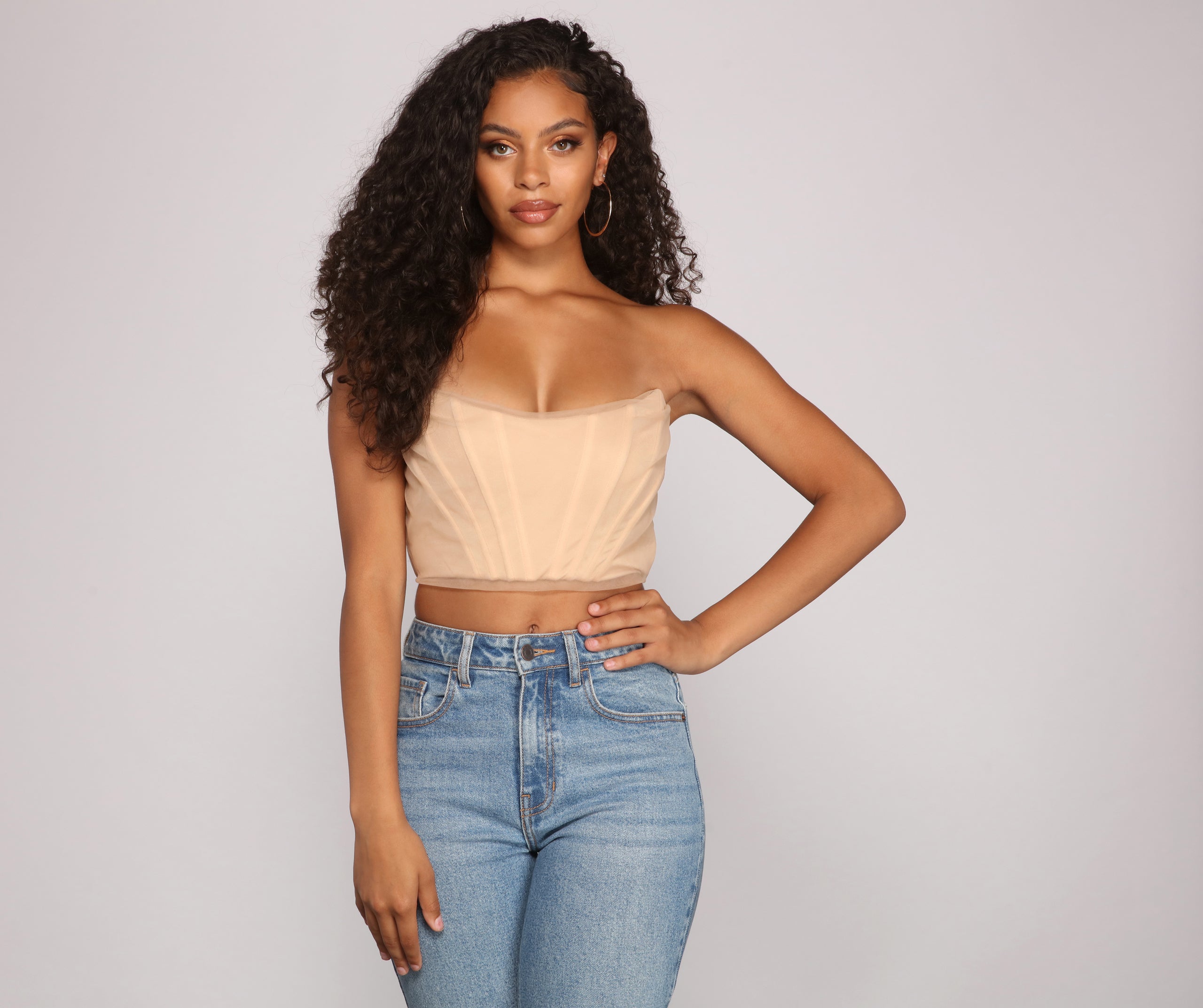 The Classic Cropped Corset Top